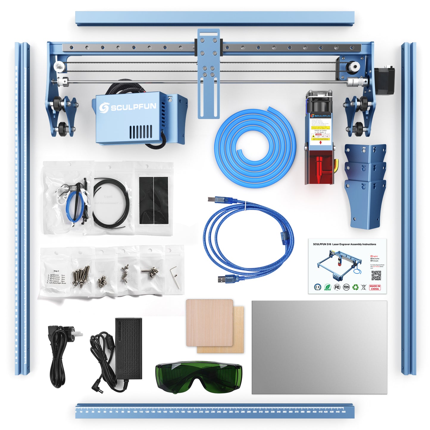 SCULPFUN S10 10W (Light Energy) Diode Laser Engraving Machine