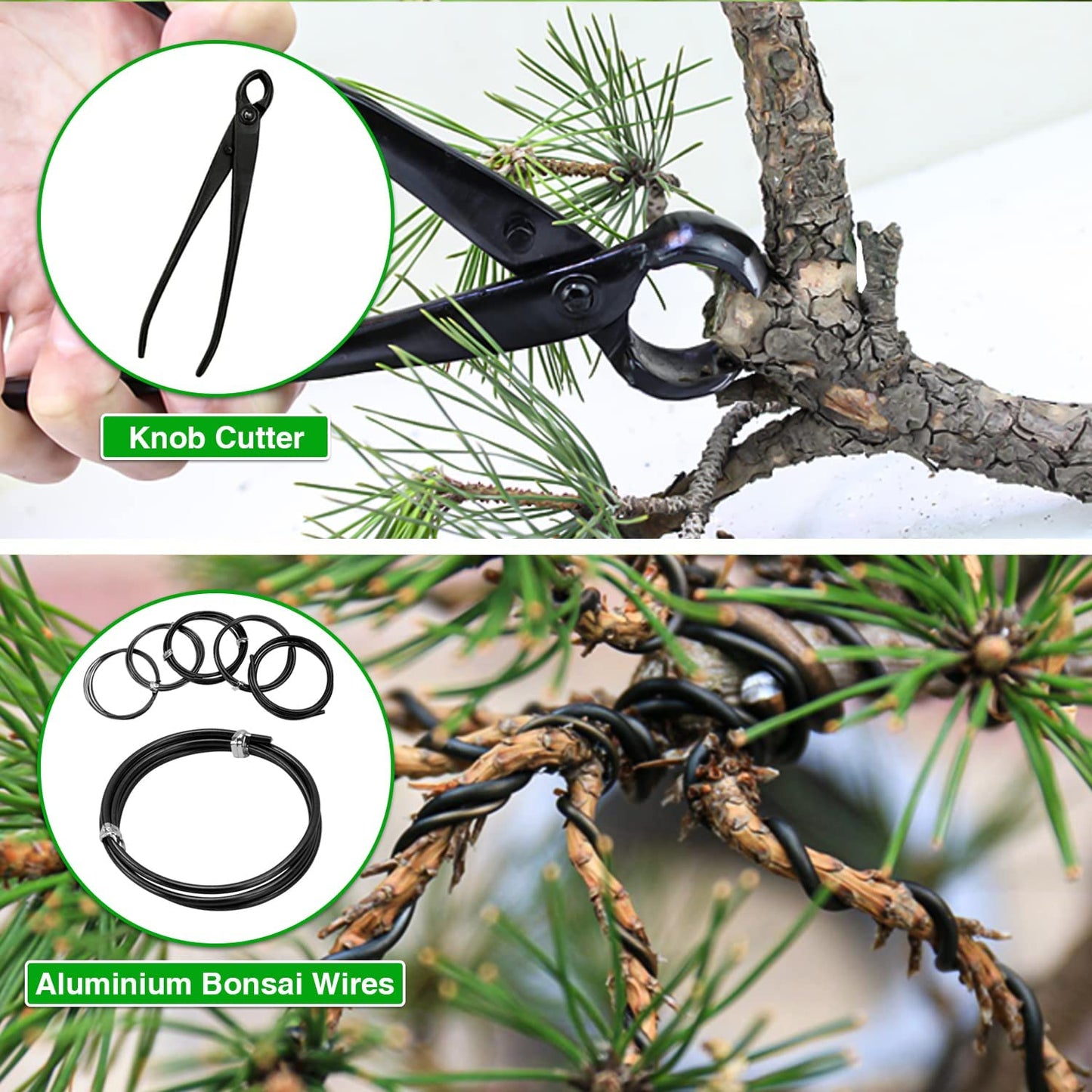 Carbon Steel Gardening Bonsai Tool Set for Trimming