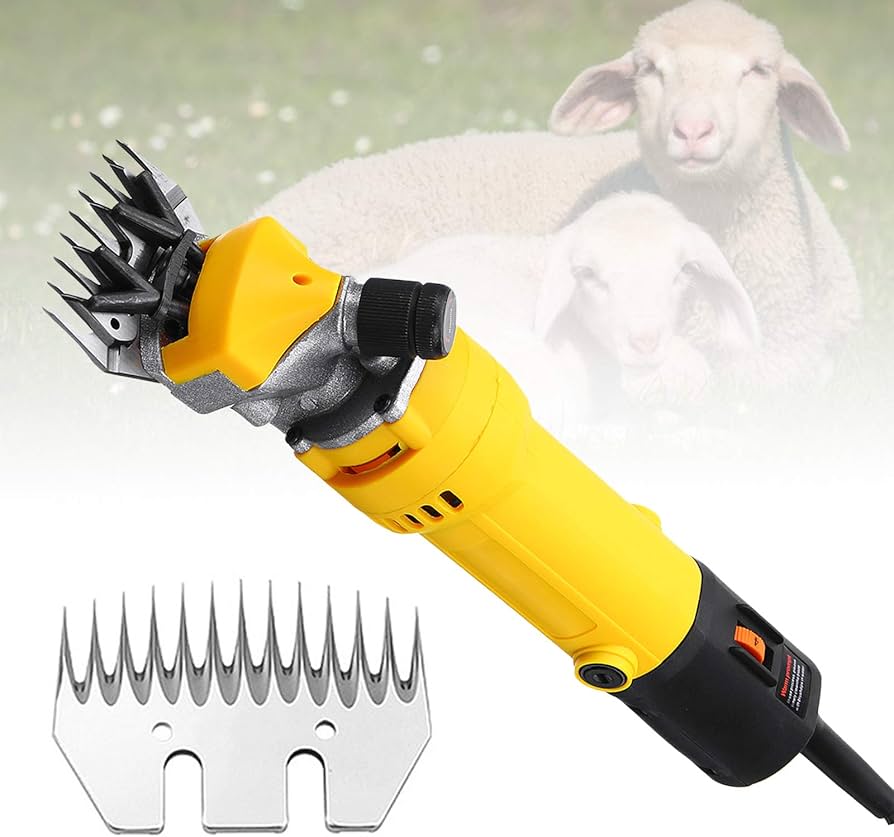 850W Sheep Shears with 13 Teeth, 6 Speeds and 2800rpm/minute includes 100ml oil