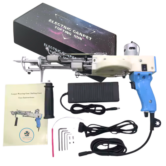 AK-DUO LONG PILE Tufting Gun - Advanced Model 30-45mm pile height