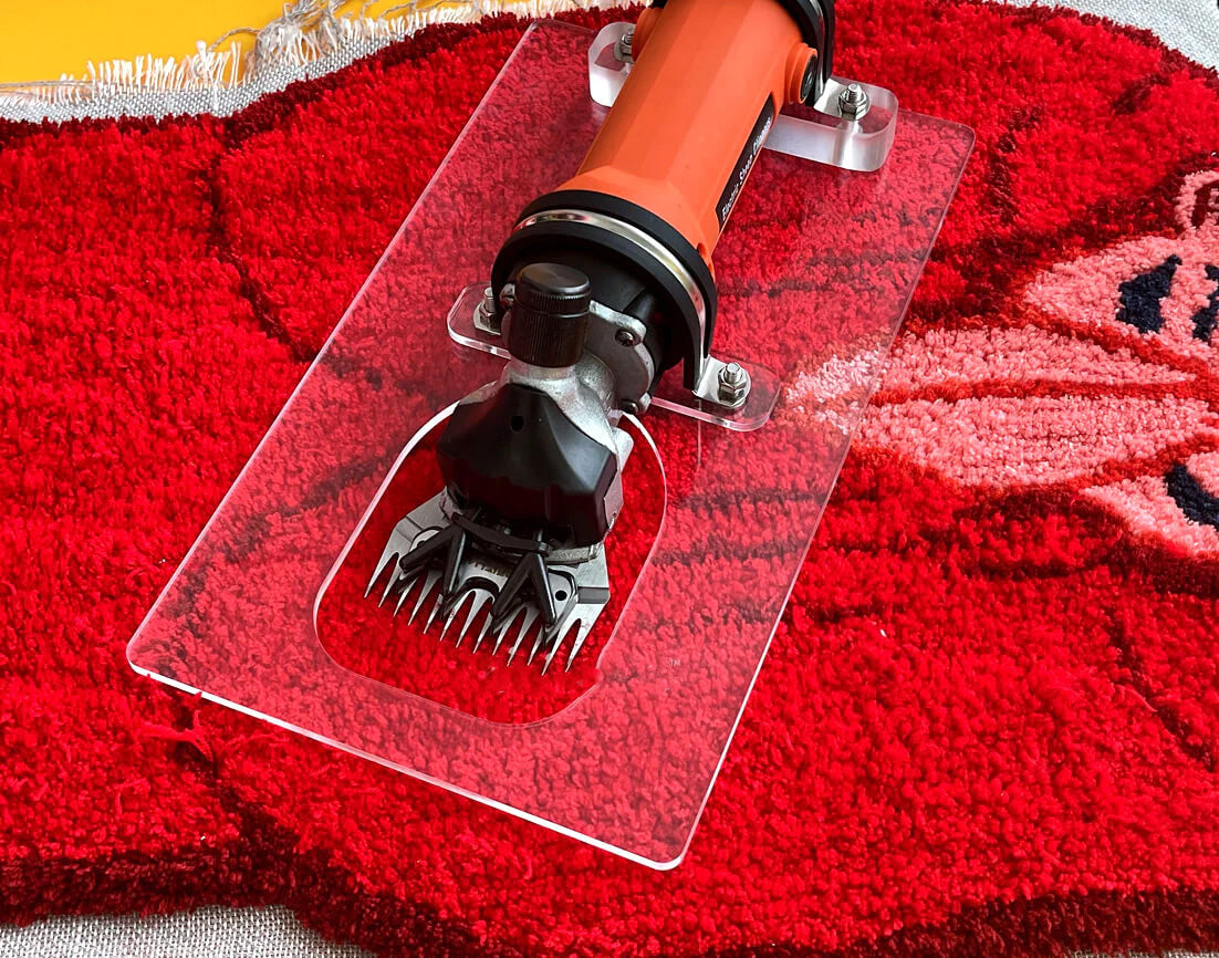 Sheep Shears for Tufting and Sheep with Tufting Guide DEMO UNITS