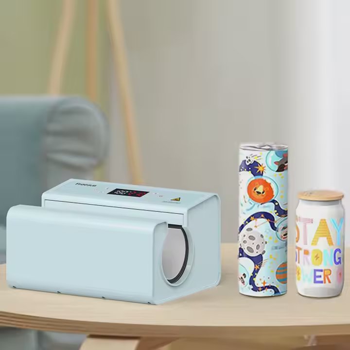 Freesub F300S Automatic Pneumatic Bottle & Mug Sublimation Heat Press Machine