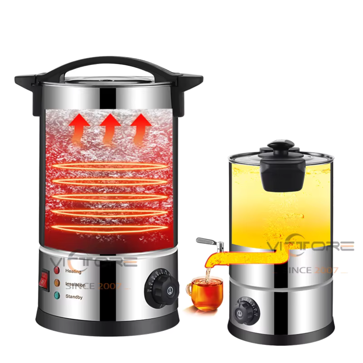 New Style Wax Melting Urn 15.2L with Anti Blocking Wax Design