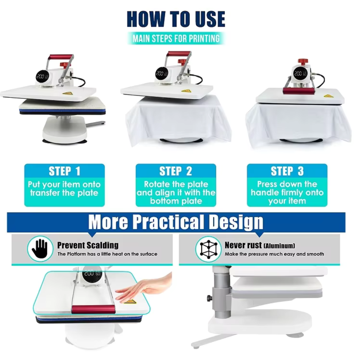 New 2024 FreeSub 5in1 Heat Press F910-5