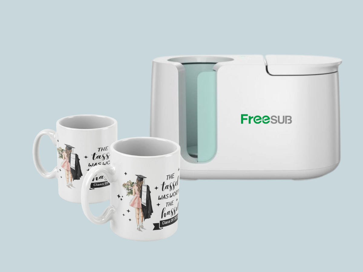 Freesub Automatic Mug Press Machine - Start your mug printing business PD150