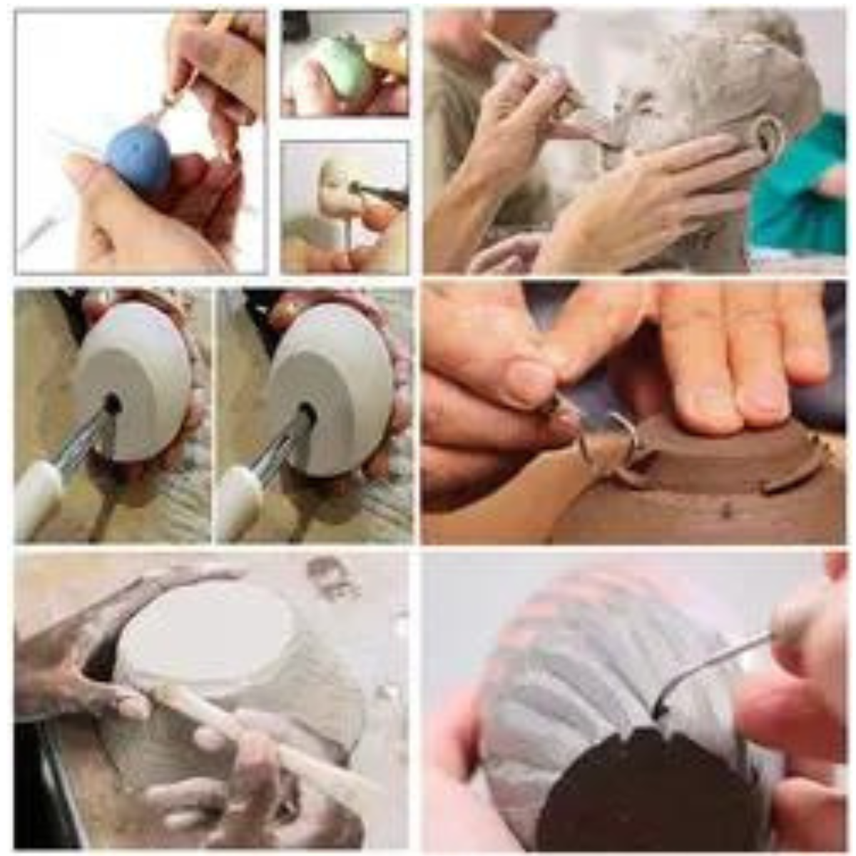 52Pcs Polymer Clay Tools Sculpting Tools Pottery Carving kit