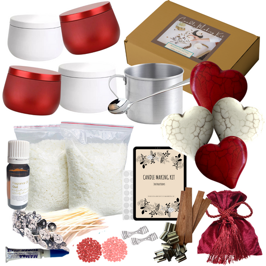 Celebration of Love Candle Kit With Organic Soy Wax