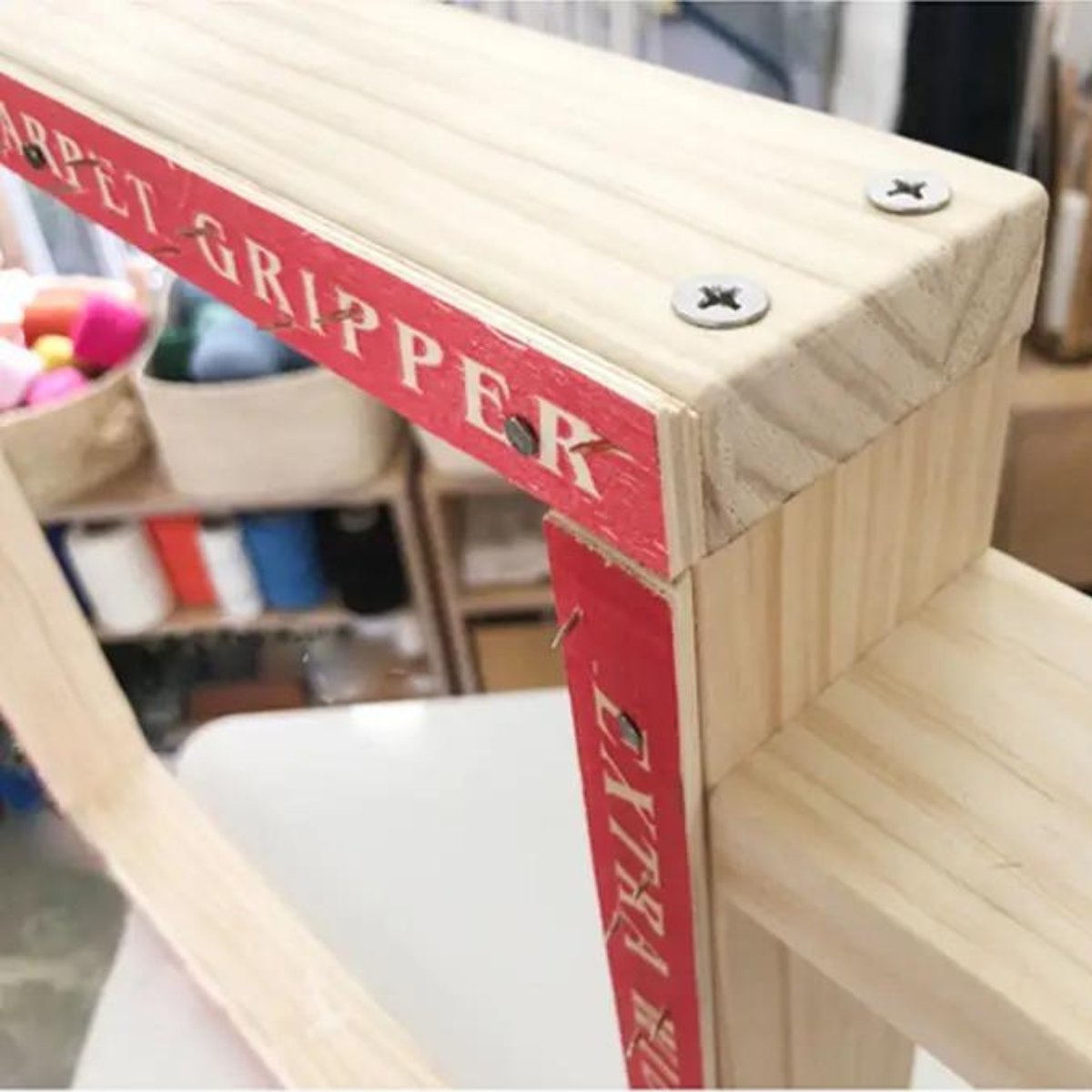 Carpet Tack Strip for laying Carpets or making a Tufting Frame