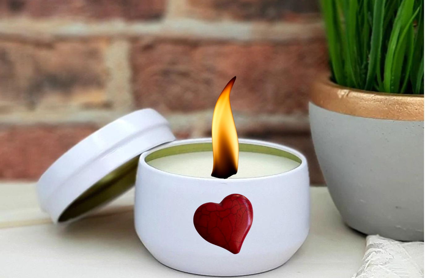 Celebration of Love Candle Kit With Organic Soy Wax