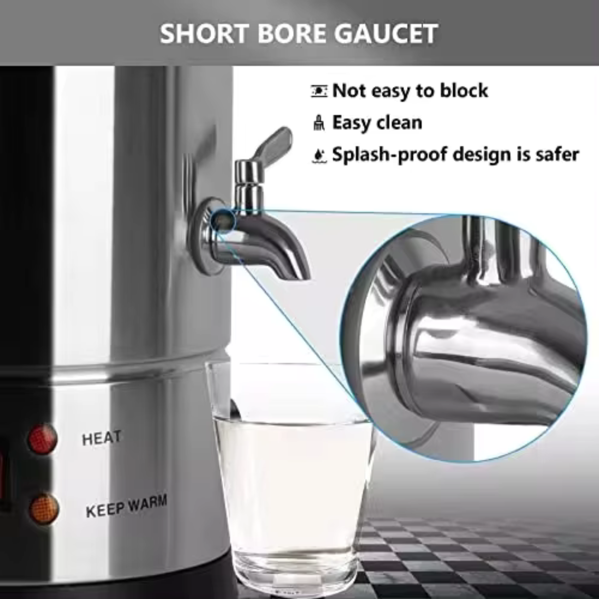 BLACK URN 35L BLACK Double Walled Black Wax Melter for Candle Making DEMO