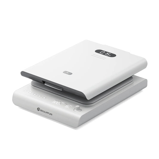 SCULPFUN H1 Automatic Logo Printer 15X15 Heat Press