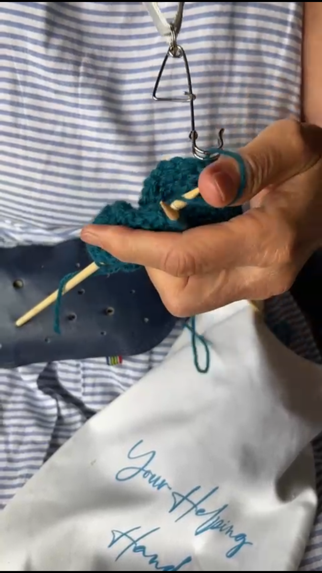 One Hand Knitting