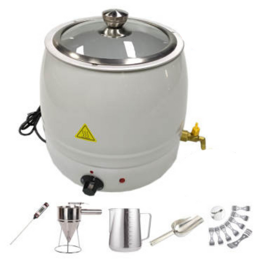 Candle Wax Melting Pot with 5 Stainless Steel Accessories - SLIGHTLY DAMAGED
