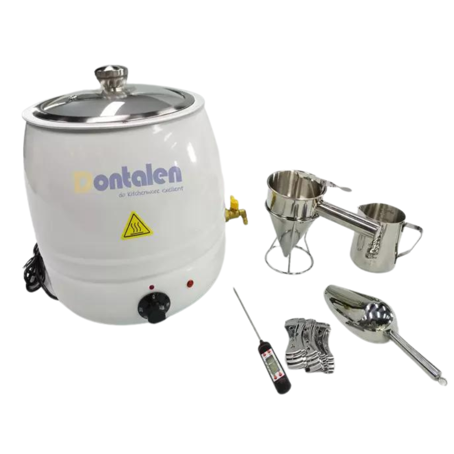 Candle Wax Melting Pot with 5 Stainless Steel Accessories - SLIGHTLY DAMAGED