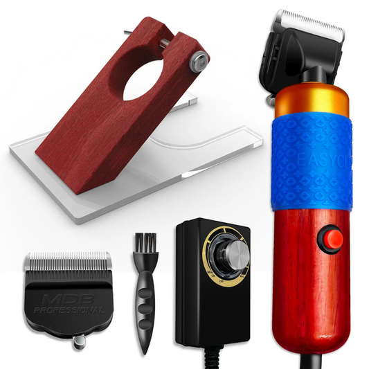 Electric Trimmer With Shearing Guide for Tufting