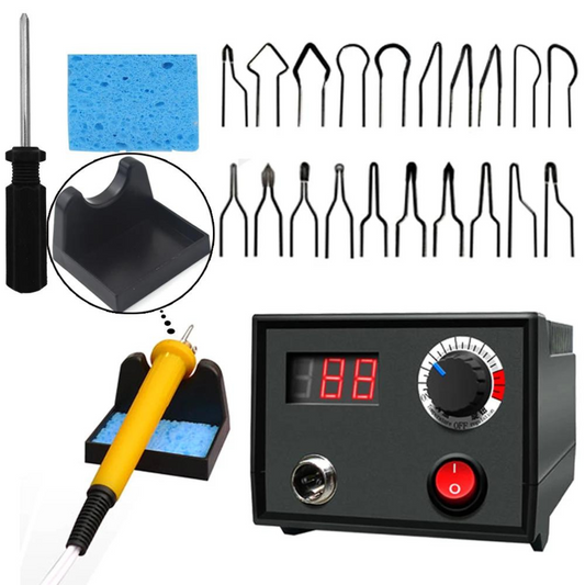 Digital Pyrography Burning Machine with Wire Tips