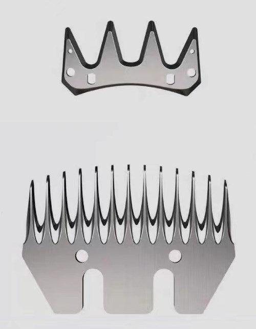 Sheep Shearing Comb and Cutter Blade Set, Stainless Steel Straight 13-Teeth