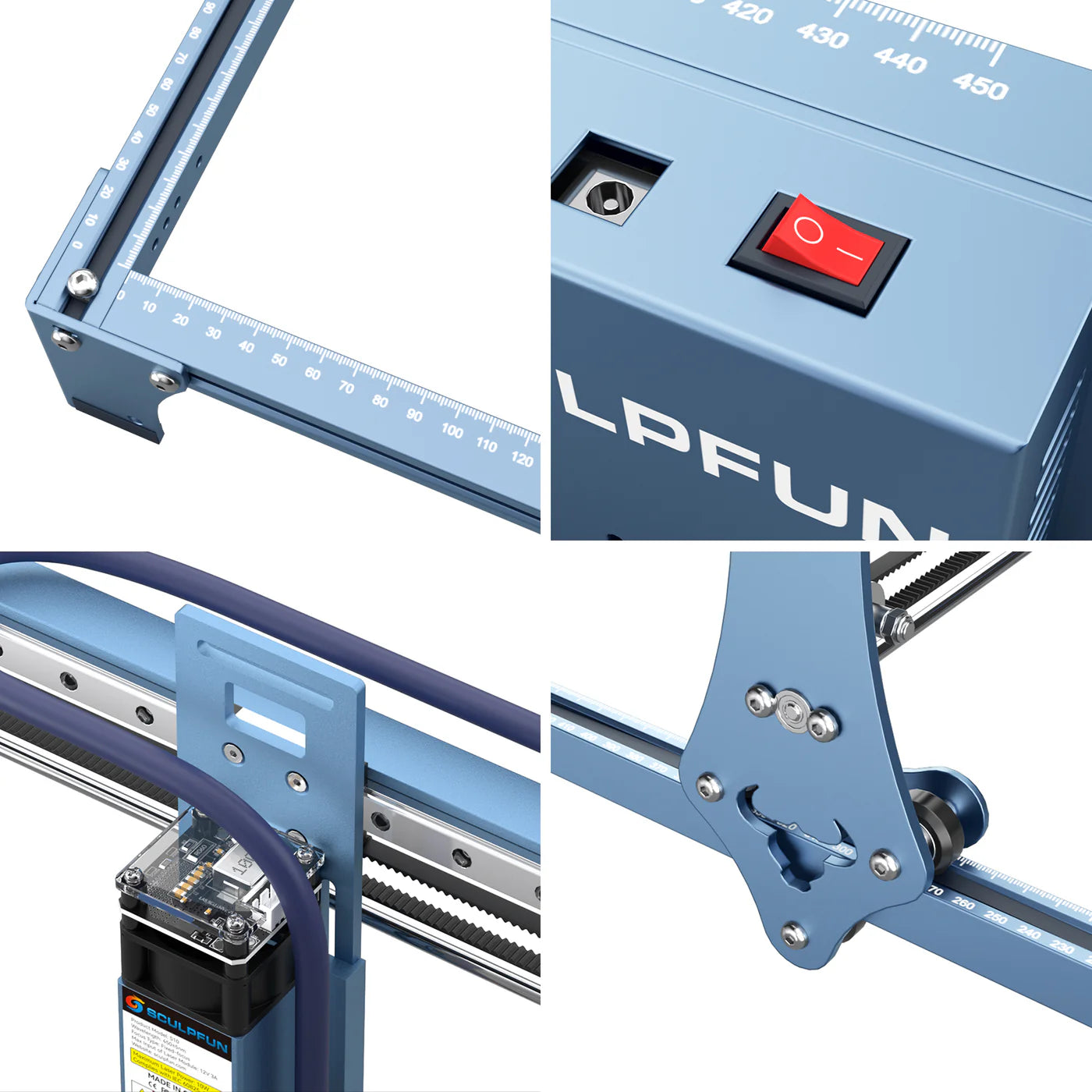 SCULPFUN S10 10W Diode DIY Laser Engraving Machine
