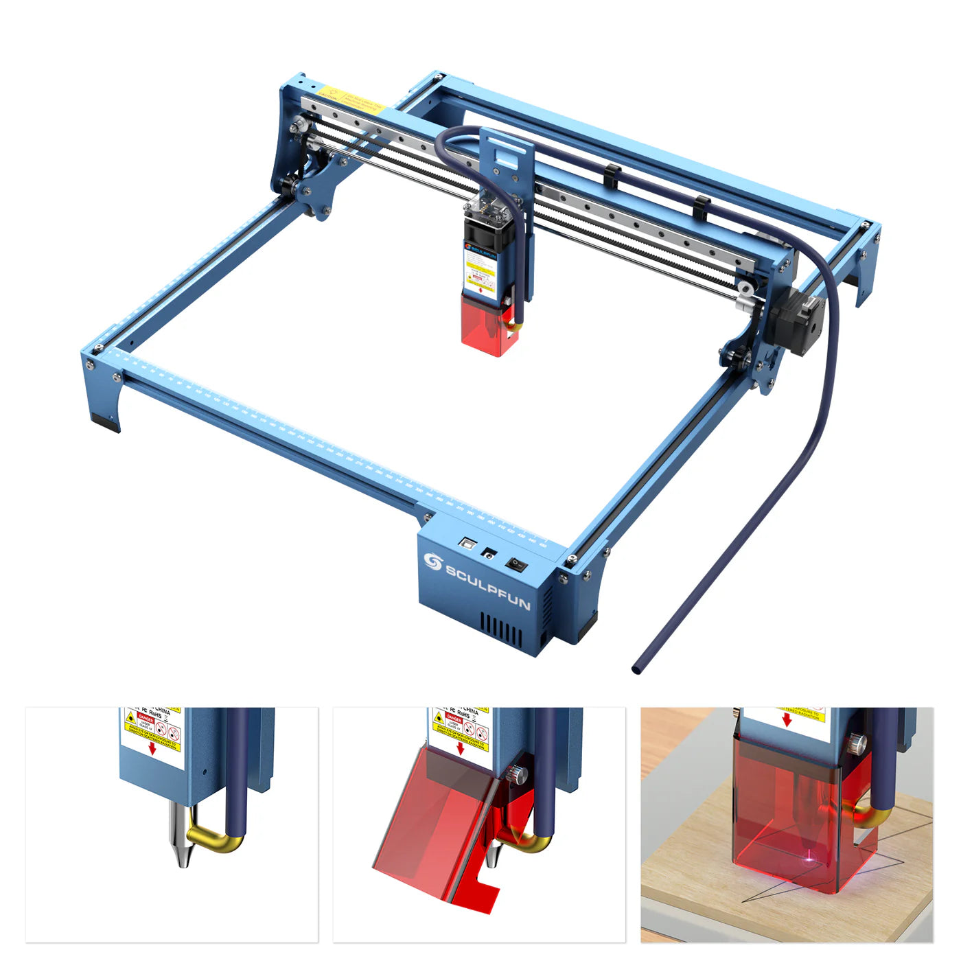 SCULPFUN S10 10W Diode DIY Laser Engraving Machine