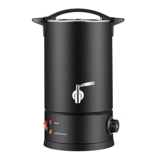 35L Double Walled Black Wax Melter for Candle Making