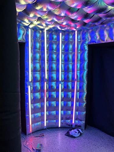 Inflatable LED 360 Photo Booth Enclosure with LED lighting