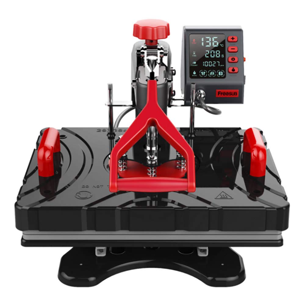 FreeSub Sublimation Heat Press Multifunctional Machine Swivel Arm & LC ...