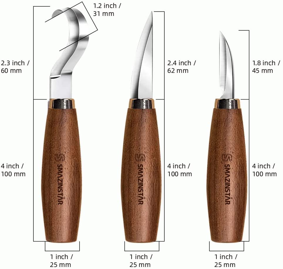 Ultimate Wood Sculpting Kit - Whittling kit plus Wood Burning Kit in one