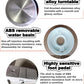Electric Pottery Wheel 350W - White - with digital controls, foot pedal and extendable legs