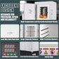 1150HFA Jewelry Casting Muffle Furnace 1500W °C Electric High Temp Control With View Window & Steel Bell