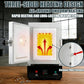1150HFA Jewelry Casting Muffle Furnace 1500W °C Electric High Temp Control With View Window & Steel Bell
