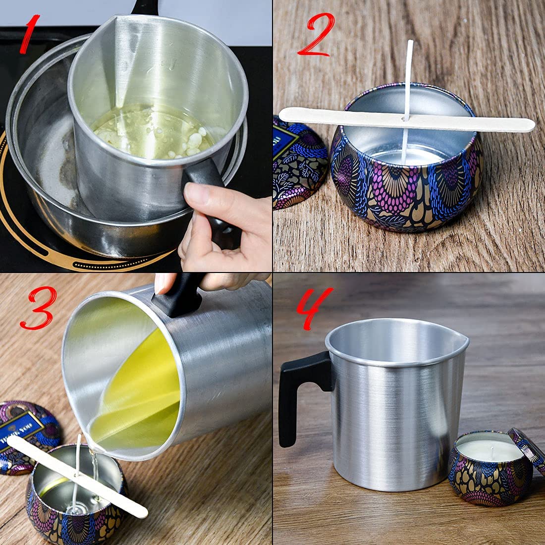 Electric Candle Wax Melter Stainless Steel - 38L