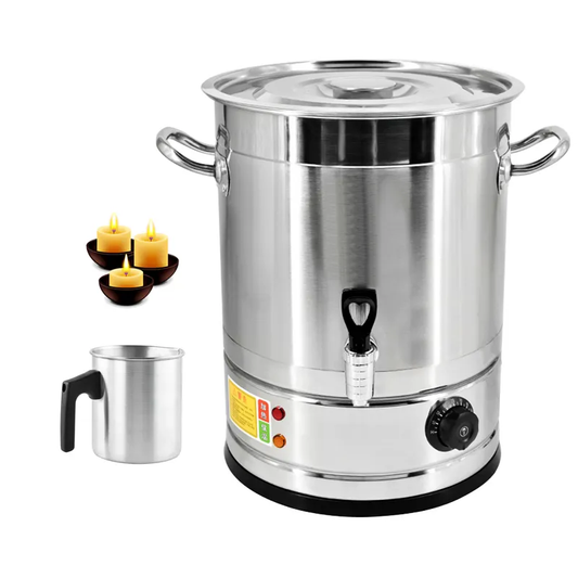 Electric Candle Wax Melter Stainless Steel - 38L