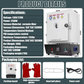 1150HFA Jewelry Casting Muffle Furnace 1500W °C Electric High Temp Control With View Window & Steel Bell