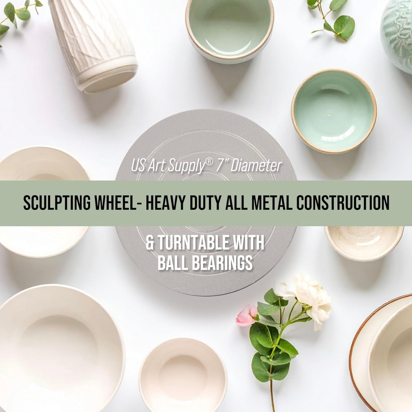 HFA Heavy Duty 30cm Sculpting Turntable with Ball Bearings