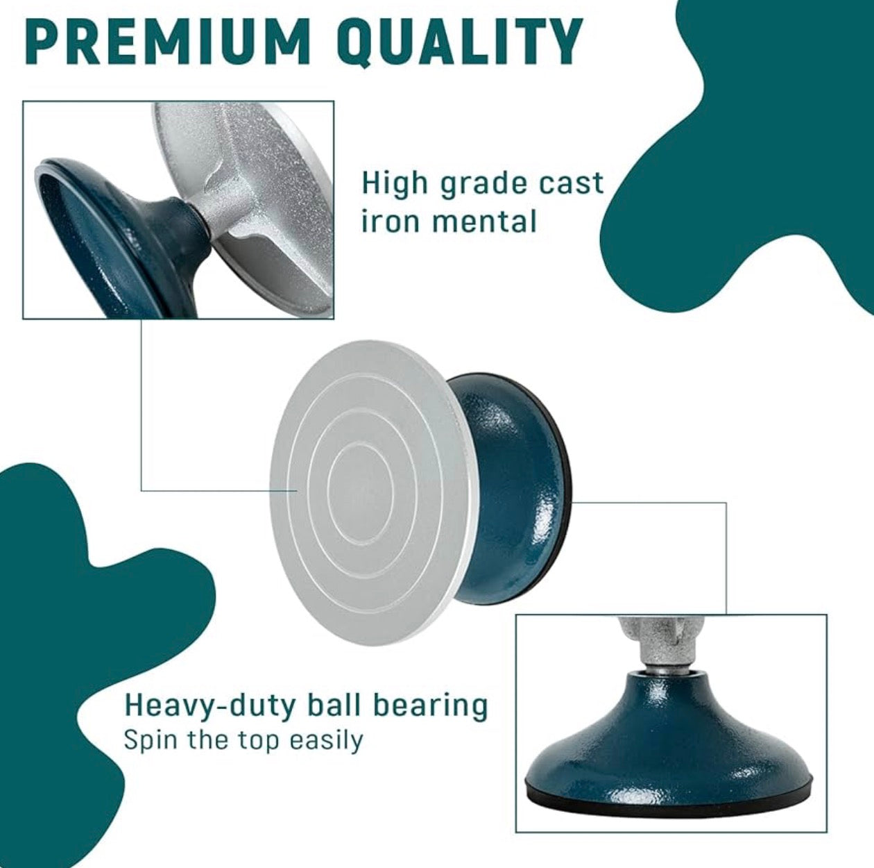 HFA Heavy Duty 30cm Sculpting Turntable with Ball Bearings