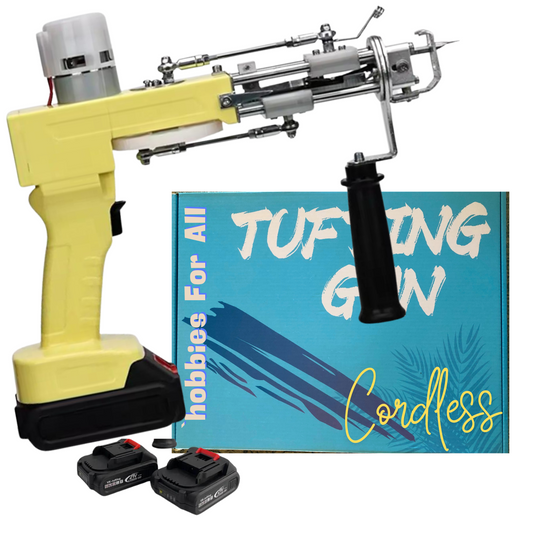 Cordless Tufting Gun KRT 2in1 Cut Pile & Loop Pile