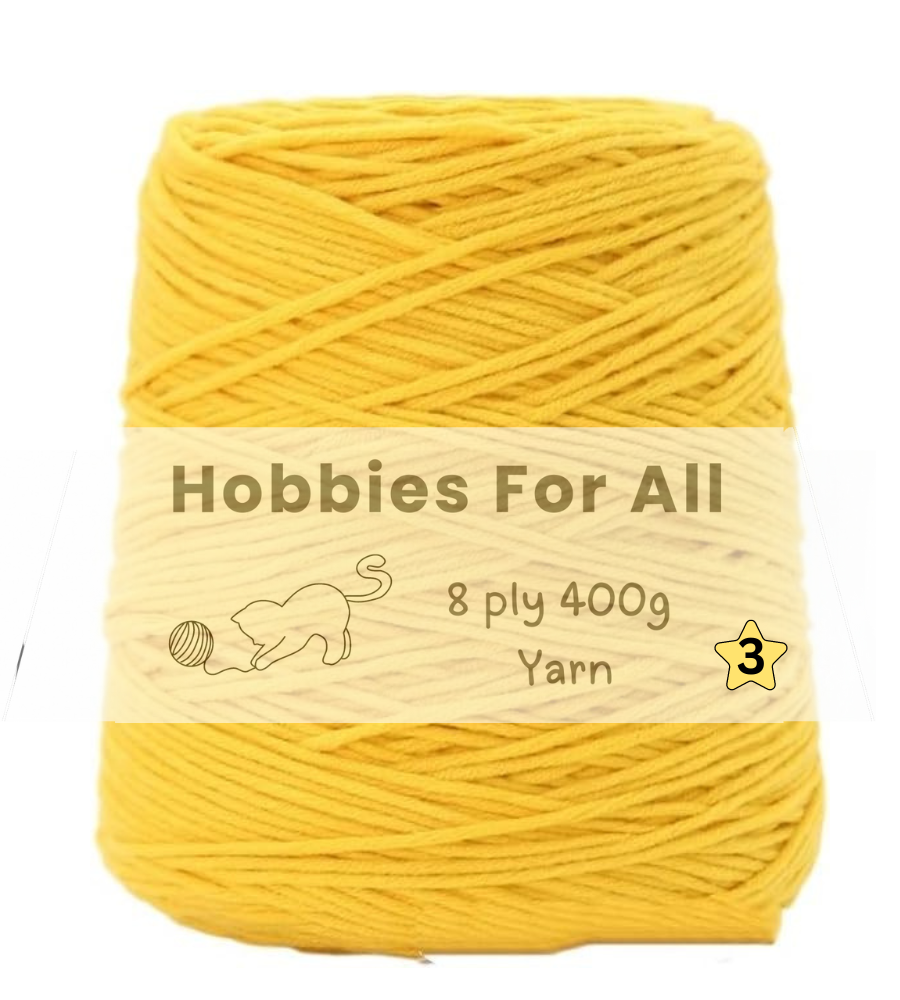 High Quality 8-ply Yarn for Tufting and all DIY projects, 100% Acrylic Yarn