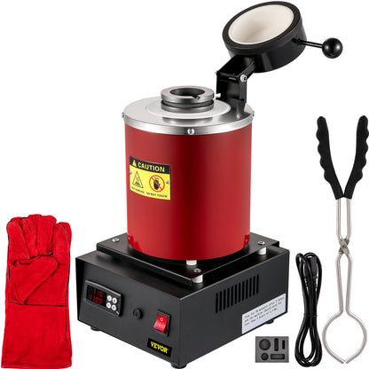 3kg Electric Melting Furnace to melt Gold Silver and Copper