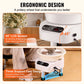28cm Pottery Machine, 450W Electric Wheel for Pottery with Foot Pedal and LCD Touch Screen, Direct Drive Ceramic Wheel with 3 Support Legs