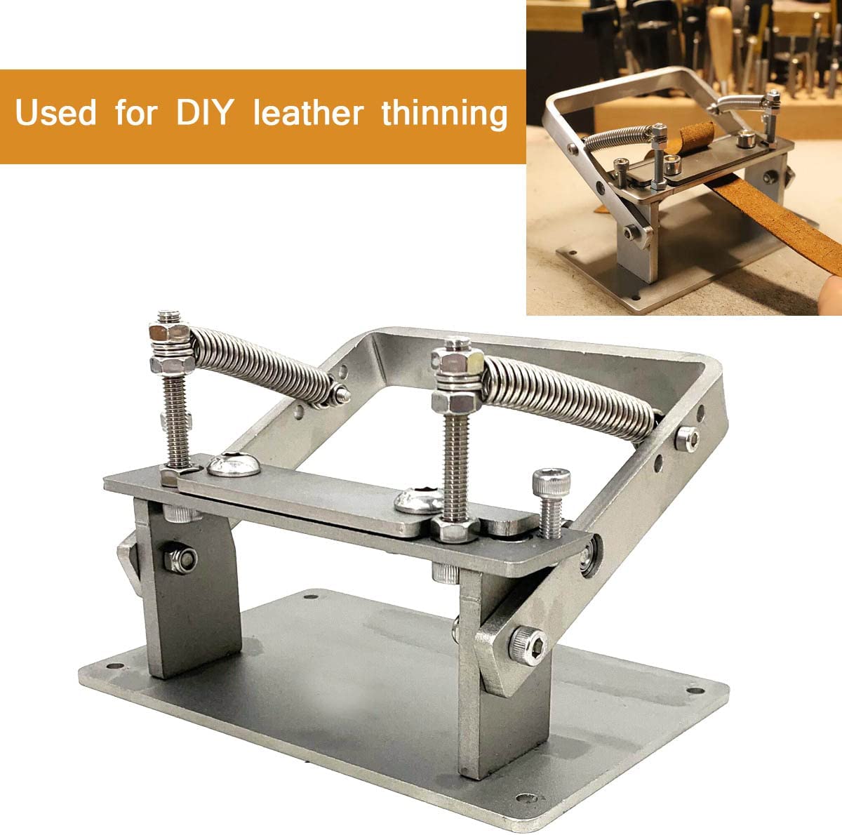 Small Manual Leather Splitting Peeling Machine