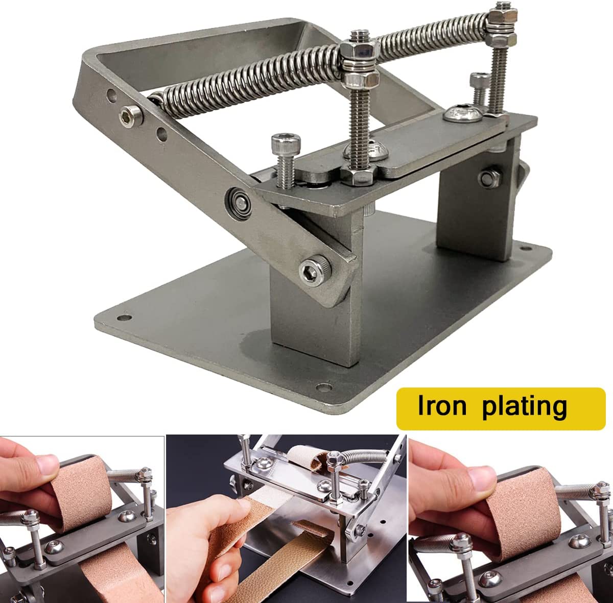 Small Manual Leather Splitting Peeling Machine