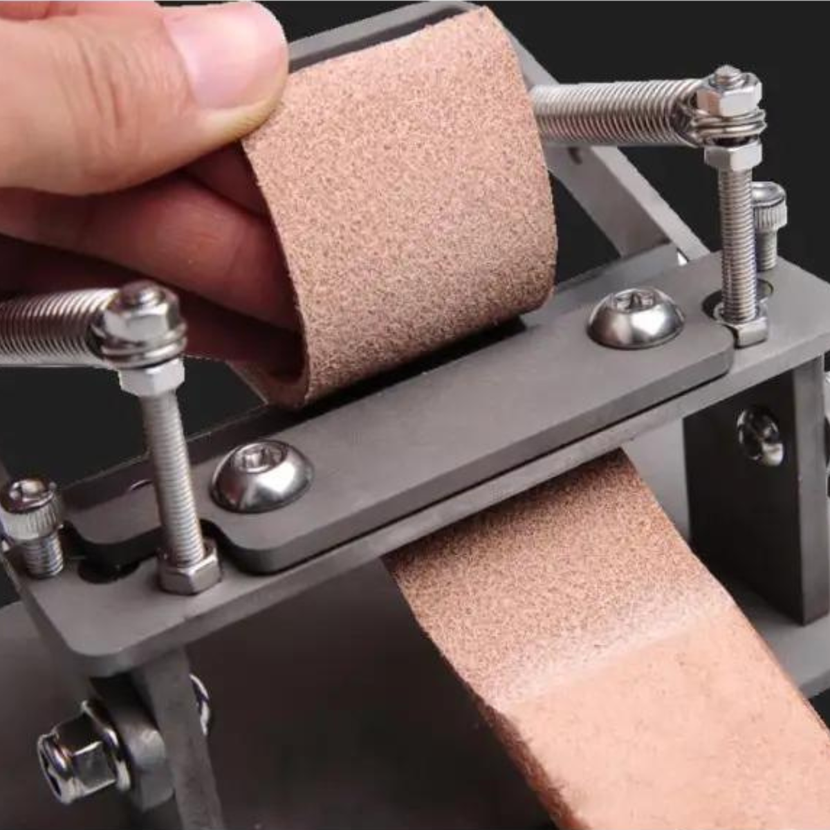 Small Manual Leather Splitting Peeling Machine