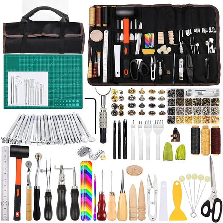 Leathercraft Tool Kit with 328 pieces